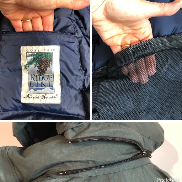 Eddie Bauer Goose Down Ridge Line Gore-Tex Jacket 30742 - Picture 16 of 16